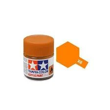 STEVENS Tamiya Color Orange Mini Acrylic Gloss Finish X-6