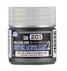 Bandai SM206 Super Chrome Silver 2 10ml, GSI