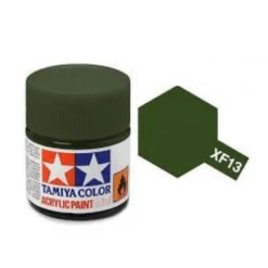 STEVENS Tamiya Color J.A. Green Mini Acrylic Matte Finish XF-13