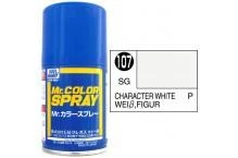 Mr. Hobby MR COLOR SPRAY 100ML CHARACTER WHITE SATIN GLOSS # 107