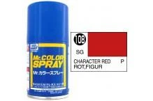 Mr. Hobby MR COLOR SPRAY 100ML CHARACTER RED SATIN GLOSS # 108