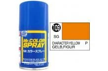 Mr. Hobby MR COLOR SPRAY 100ML CHARACTER YELLOW SATIN GLOSS # 109