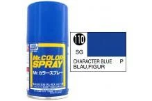 Mr. Hobby MR COLOR SPRAY 100ML CHARACTER BLUE SATIN GLOSS # 110