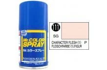 Mr. Hobby MR COLOR SPRAY 100ML CHARACTER FLESH (1) SATIN GLOSS # 111