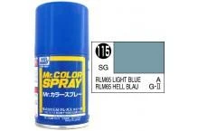 Mr. Hobby MR COLOR SPRAY 100ML LIGHT BLUE RLM65 SATIN GLOSS # 115