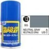 Mr. Hobby MR COLOR SPRAY 100ML NEUTRAL GRAY SATIN GLOSS # 013