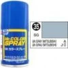 Mr. Hobby MR COLOR SPRAY 100ML UN GRAY SATIN GLOSS # 035