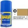 Mr. Hobby MR COLOR SPRAY 100ML DARK YELLOW FLAT # 039