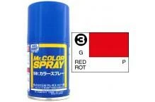 Mr. Hobby S3 Mr. Color Spray S3 Red (Gloss/Primary)