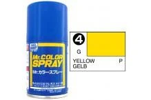 Mr. Hobby MR COLOR SPRAY 100ML YELLOW GLOSS # 004