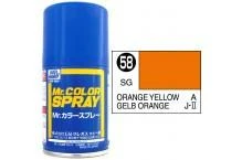 Mr. Hobby MR COLOR SPRAY 100ML ORANGE-YELLOW SATIN GLOSS # 058