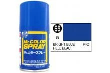 Mr. Hobby MR COLOR SPRAY 100ML BRIGHT BLUE GLOSS # 065