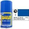 Mr. Hobby MR COLOR SPRAY 100ML METALLIC BLUE METALLIC # 076