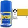 Mr. Hobby MR COLOR SPRAY 100ML GOLD METALLIC # 009