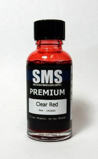 Premium CLEAR RED 30ml 2 Premium CLEAR RED 30ml - Image 2