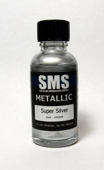 Metallic SUPER SILVER 30ml 2 Metallic SUPER SILVER 30ml - Image 2