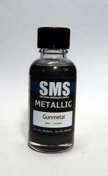 Metallic GUNMETAL 30ml 2 Metallic GUNMETAL 30ml - Image 2