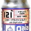 Gaia Metallic Color 121 Star Bright Silver 15ML