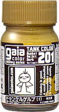 Gaia Military Color 201 Dark Yellow 1 15ML