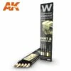 AK Interactive Weathering Pencil Set - Splashes, Dirt And Stains