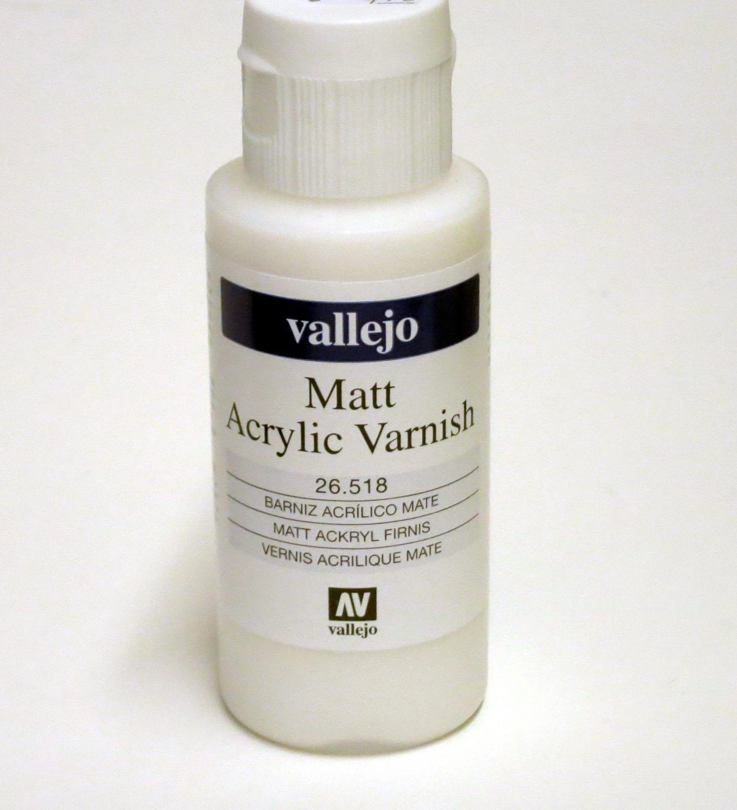 Vallejo MATT Acrylic Varnish 2oz / 60ml 26.518 26518 UV Restistant Clear Coat 1 Vallejo MATT Acrylic Varnish 2oz / 60ml 26.518 26518 UV Restistant Clear Coat