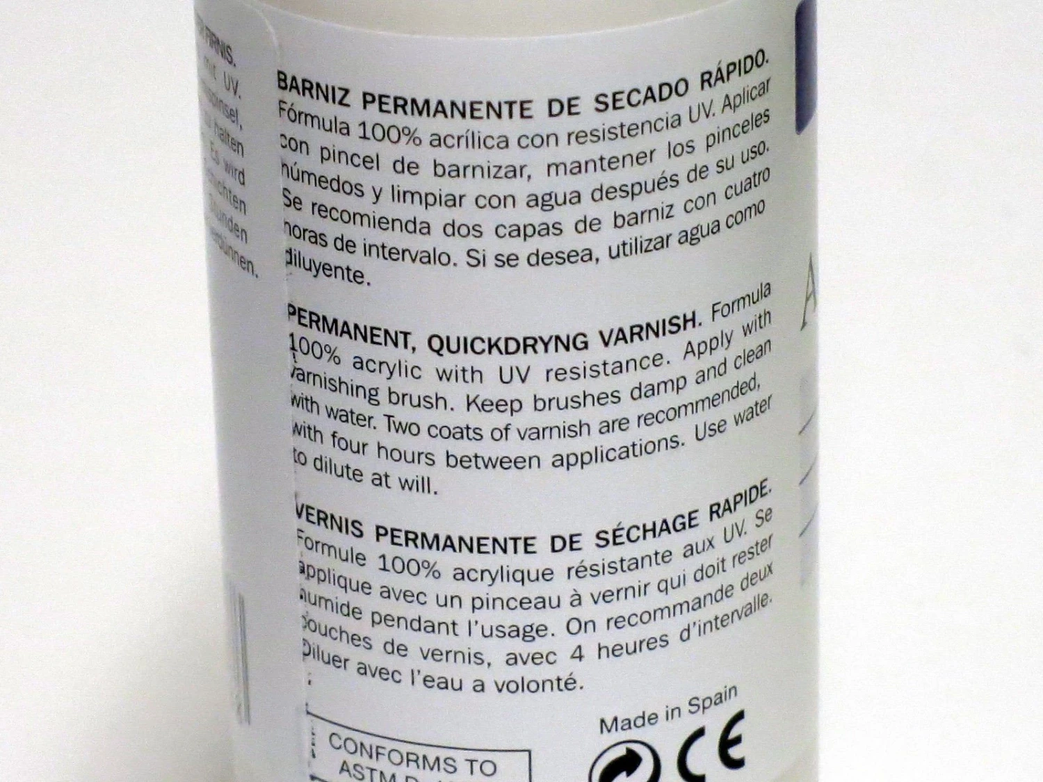 Vallejo MATT Acrylic Varnish 2oz / 60ml 26.518 26518 UV Restistant Clear Coat 2 Vallejo MATT Acrylic Varnish 2oz / 60ml 26.518 26518 UV Restistant Clear Coat - Image 2