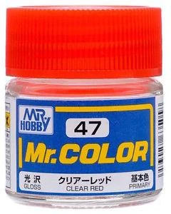 Mr. Hobby GNZ-C47: C47 Gloss Clear Red 10ml