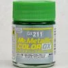 Mr. Hobby GX211 Mr.Metallic Color GX Metal Yellow Green