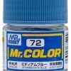 Mr. Hobby C72 Semi Gloss Intermediate Blue 10ml