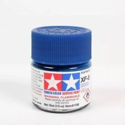 STEVENS Tamiya Color Blue Mini Acrylic Flat Finish XF-8