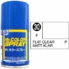 Mr. Hobby MR COLOR SPRAY 100ML FLAT Clear # 030