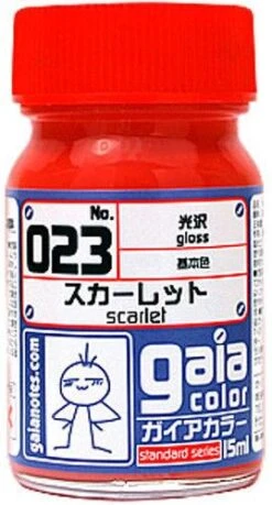 Gaia Base Color 023 Gloss Scarlet 15ML