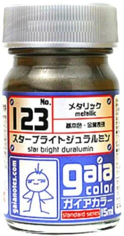Gaia Metallic Color 123 Star Bright Duralumin 15ML