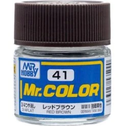 GNZ-C41 C41 Flat Red Brown 10ml