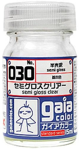 Gaia Base Color 030 Semi Gloss Clear 15ML 1 Gaia Base Color 030 Semi Gloss Clear 15ML