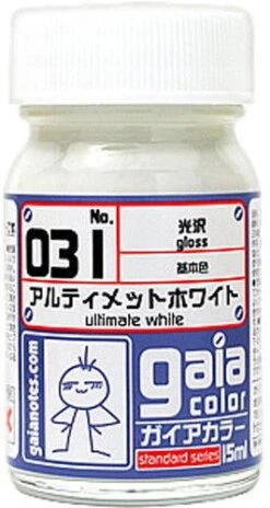 Gaia Base Color 031 Gloss Ultimate White 15ML