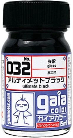 Gaia Base Color 032 Gloss Ultimate Black 15ML