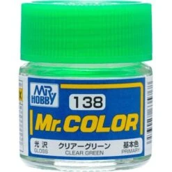 C138 Mr. Color Clear Green (Gloss/Primary)