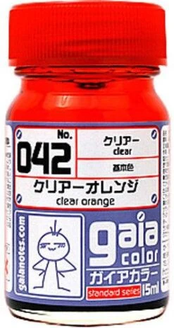 Gaia Clear Color 042 Clear Orange 15ml