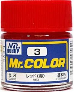 Mr. Hobby C3 Gloss Red 10ml Bottle