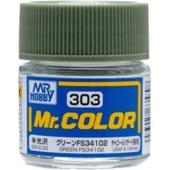Mr. Color C303 - Green FS34102 (Semi-Gloss/Aircraft)