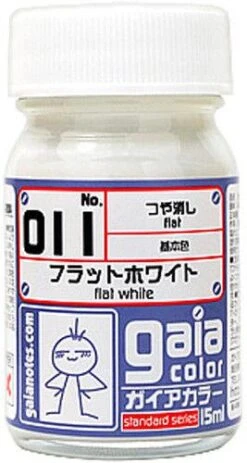 Gaia Base Color 011 Flat White 15ML