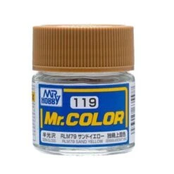 Mr. Hobby GNZ-C119 Semi Gloss RLM76 Sand Yellow10ml