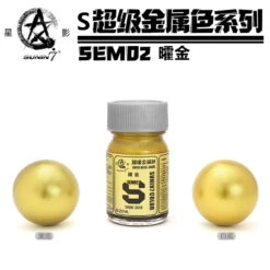 Sunin Super Metal Color SEM02: Shine Gold