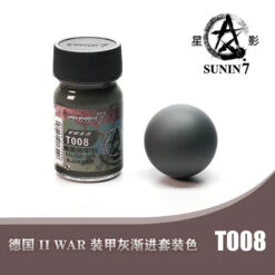 Sunin Military Colors T008 RAL7021 German Black Grey