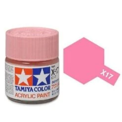 STEVENS Tamiya Color Pink Mini Acrylic Gloss Finish X-17