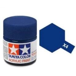 STEVENS Tamiya Color Blue Mini Acrylic Gloss Finish X-4