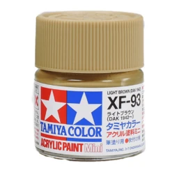 STEVENS Tamiya Color Light Brown Mini Acrylic Matte Finish XF-93