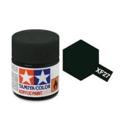 STEVENS Tamiya Color Black Green Mini Acrylic Matte Finish XF-27