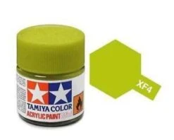 STEVENS Tamiya Color Yellow Green Mini Acrylic Matte Finish XF-4